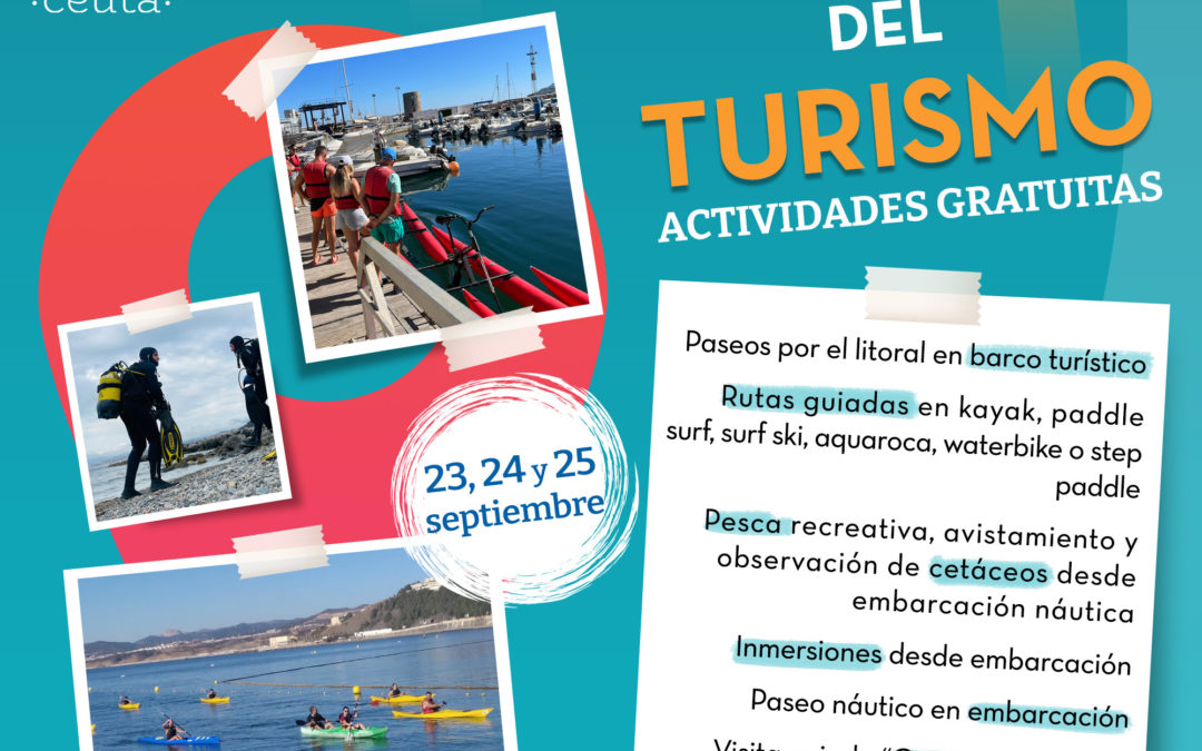 La Ciudad oferta otras 982 plazas en actividades náuticas y visitas guiadas por el Día del Turismo